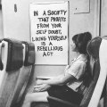 “In a society that profits from your self doubt, liking yourself is a ribellious act”  (Autore sconosciuto)