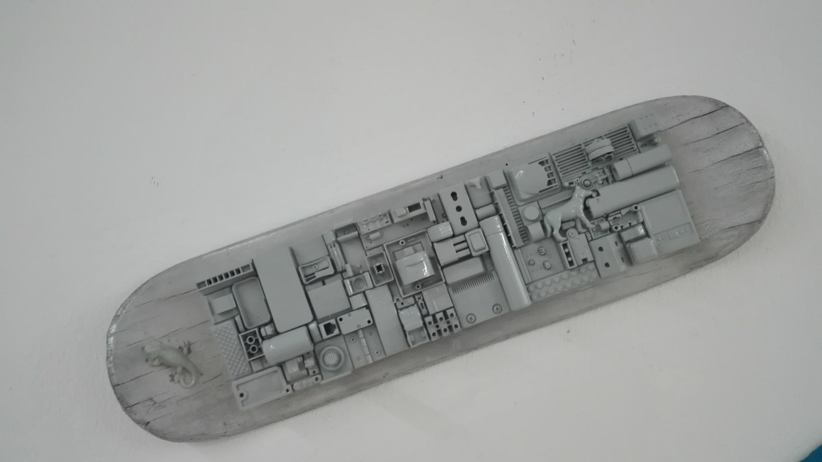 Brabs in Ufoland - Opera di Matteo Ambu