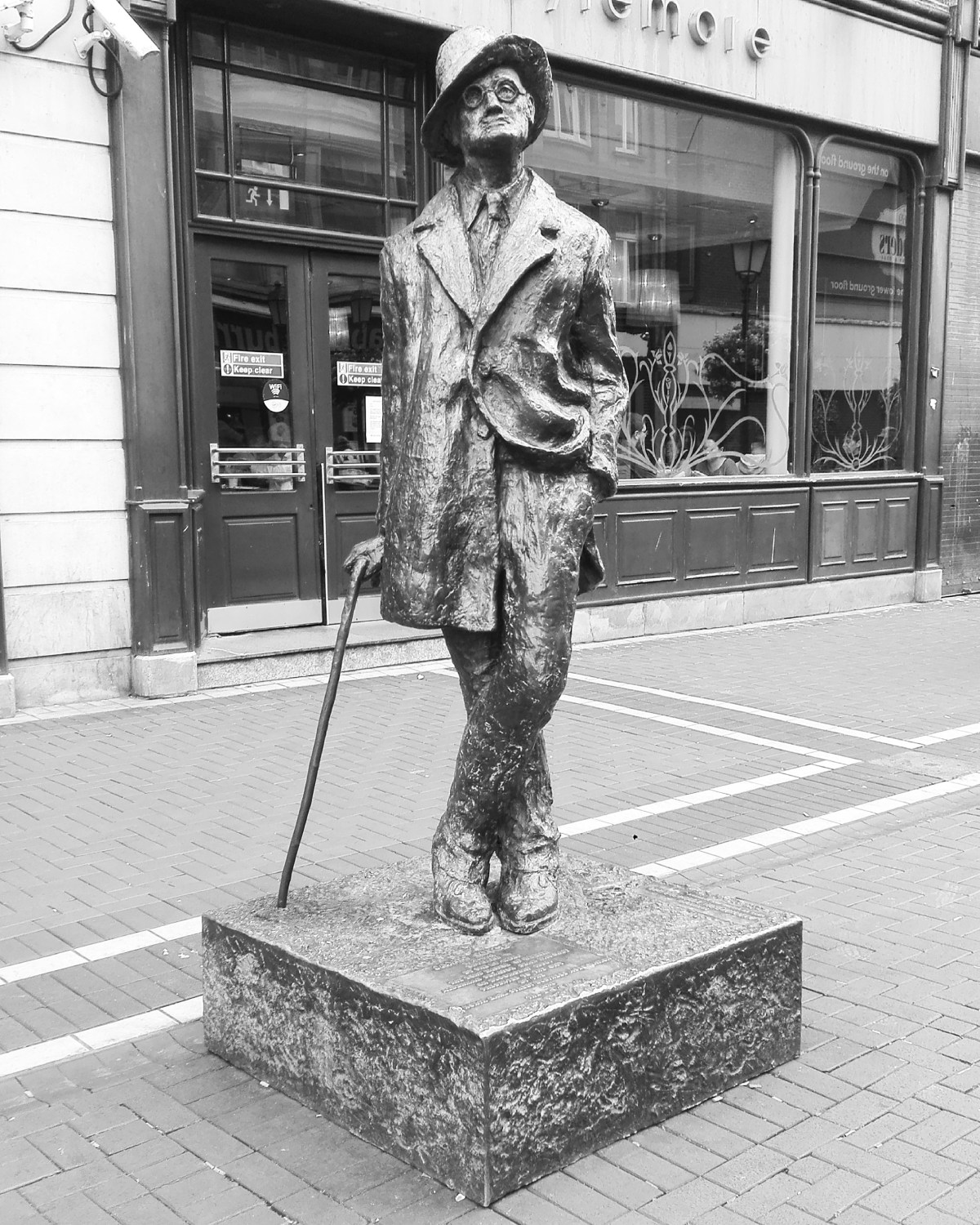 Dublino - Statua James Joyce