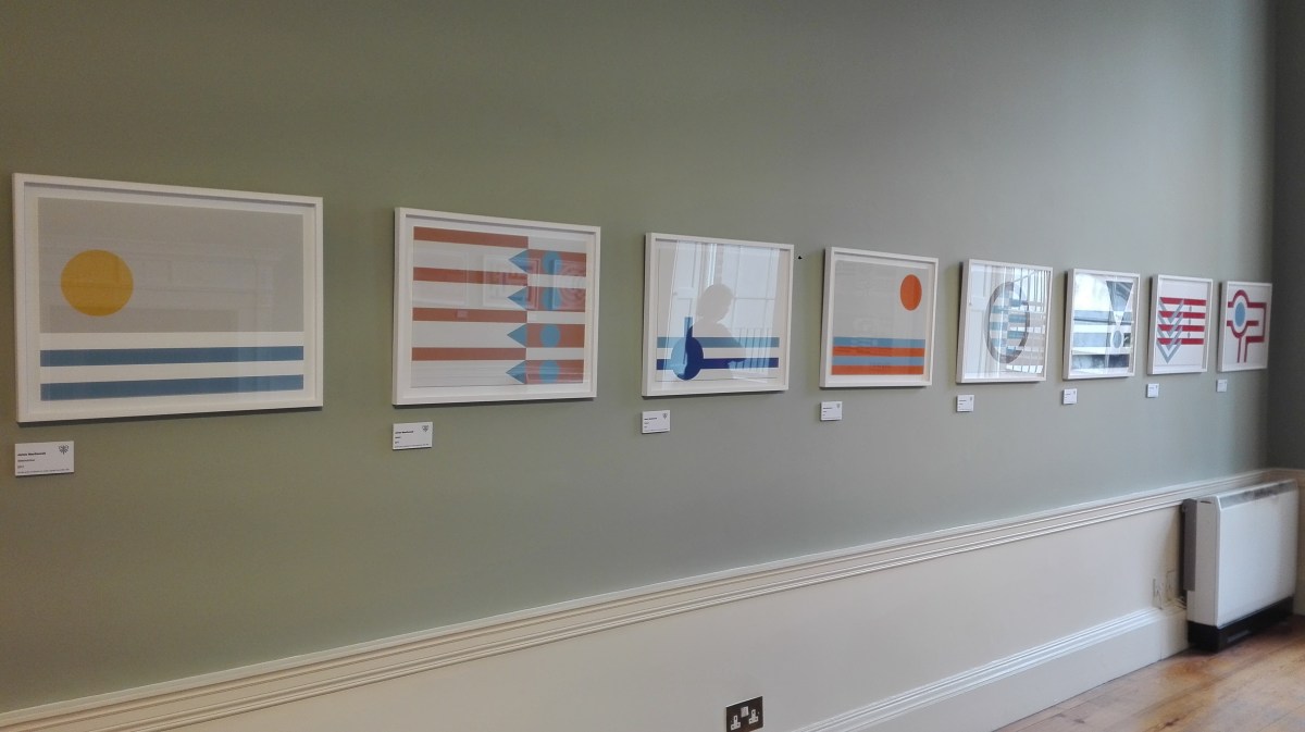 Dublino - James Joyce Centre - "Ulysses, a Visual Scema" by James MacDonnel