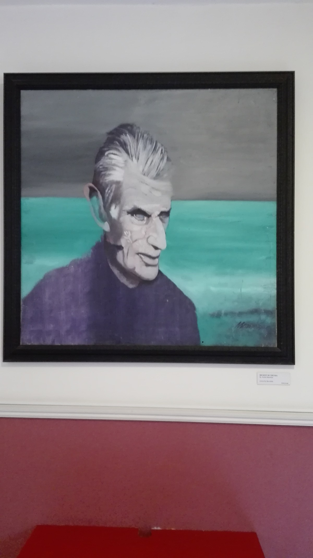 Dublino - Dublin Writers Museum - "Beckett by the sea" by André Monréal