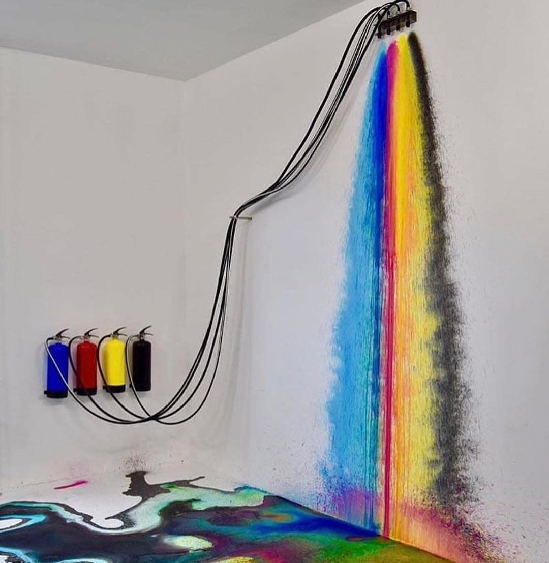 (Spray) rainbow by Rutger de Vries