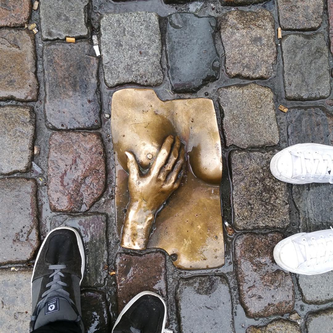 Boobie brick aka "trip titty" in Amsterdam