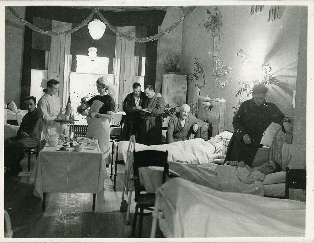 Natale all'ospedale norvegese a Londra durante la seconda guerra mondiale