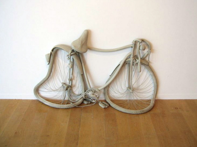 "Bike" (2011) by Erwin Wurm
