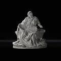 Fabio Viale, Pietà senza Cristo, 2018 Galleria Poggiali, Milano