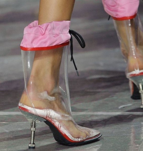 Stivaletti trasparenza