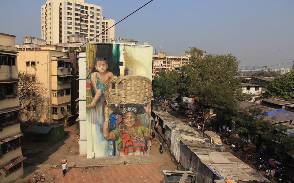 Wasp Elder & Helen Bur @Dharavi, India