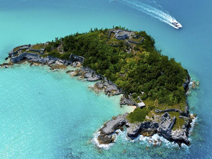 Castello abbandonato, Castle Harbour, Bermuda