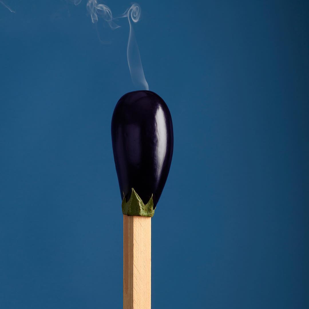 Fiammifero melanzana