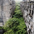 Gli appartamenti abbandonati a Keelung, Taiwan
