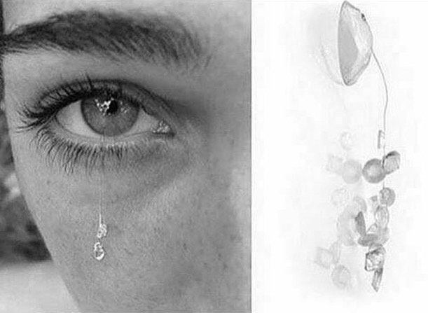 Lenti a contatto con lacrima incorporata