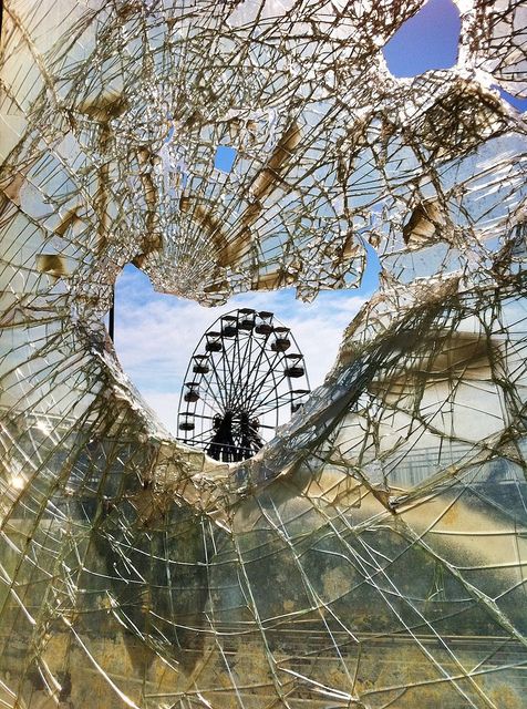 Parco giochi abbandonato - Six Flags, New Orleans