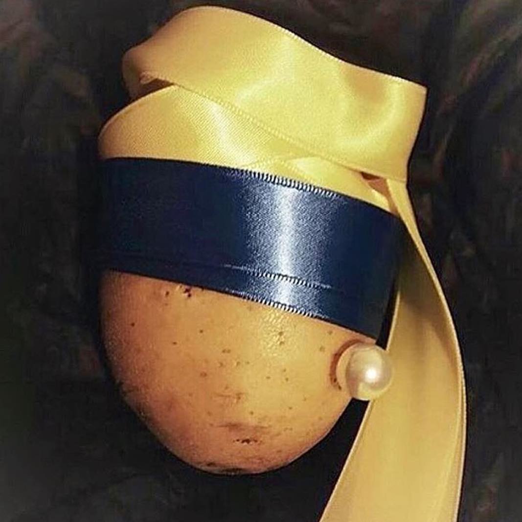 Patata orecchino di perla