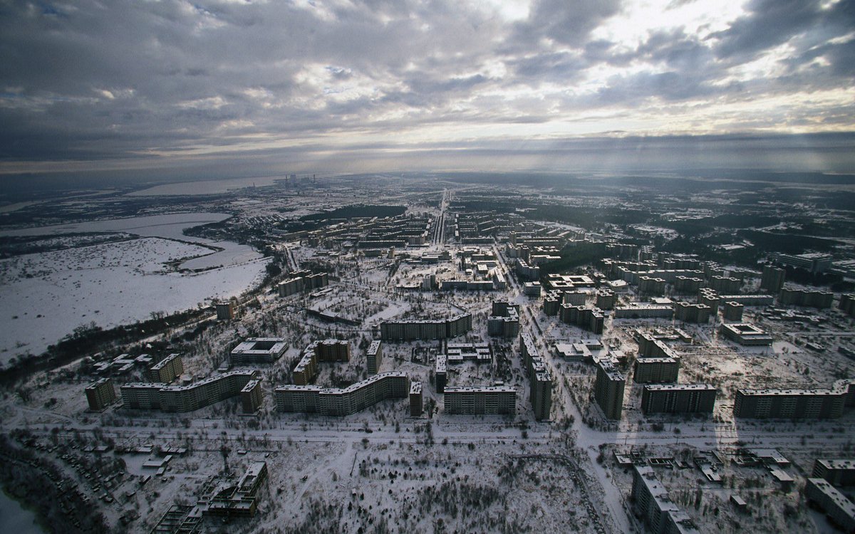 Pripyat, l'intera città è stata evacuata in 4 ore dopo il disastro nucleare di Chernobyl del 1986