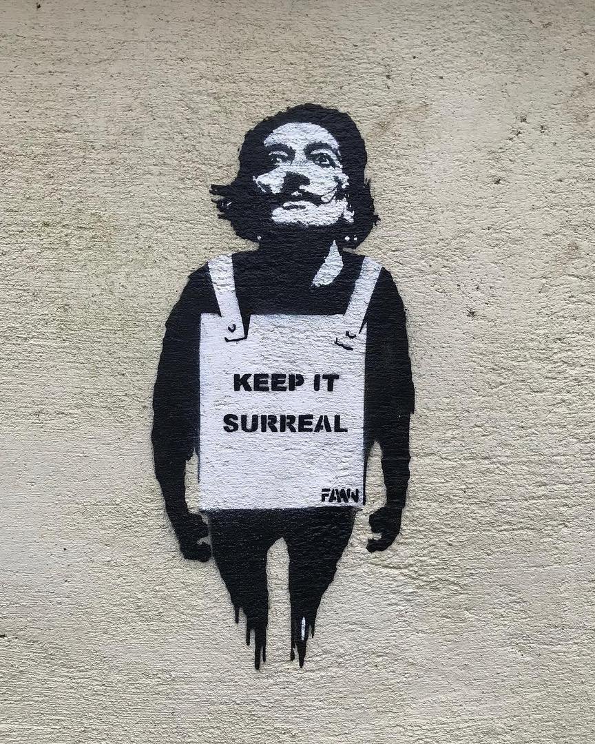 Salvador Dalí by Fawn