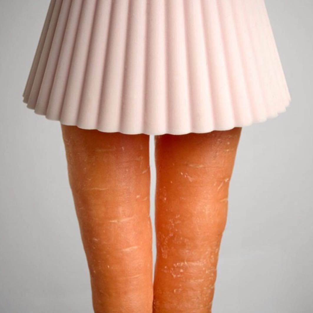 Ballerina gambe carota