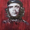 David Diavù Vecchiato, “L’Urlo del Che”. Dipinto, tecnica mista su tela – 2015