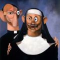 George Condo Nun and Priest, 2007