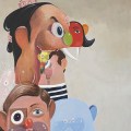 GEORGE CONDO Tumbling Heads, 2006
