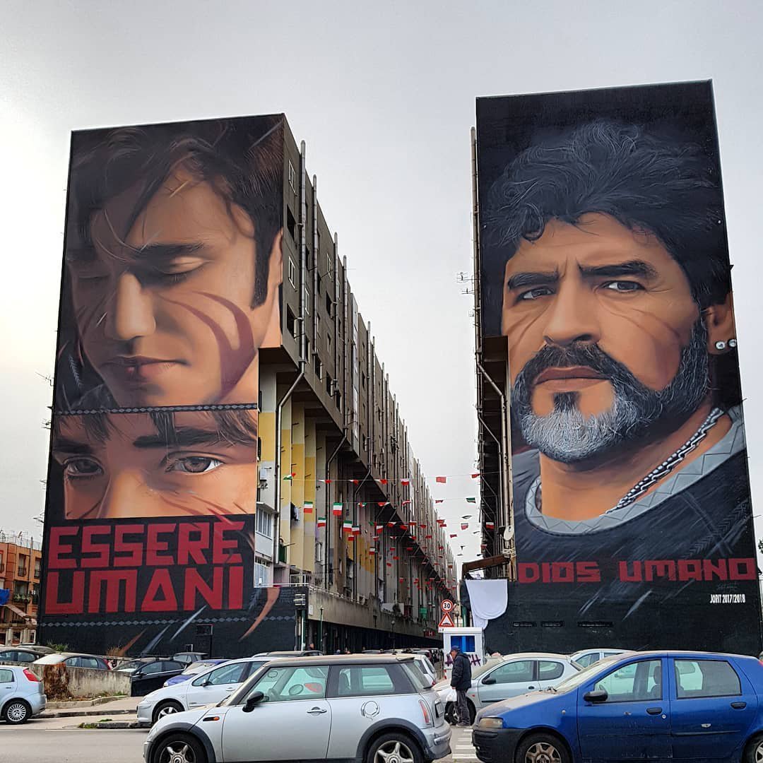 Jorit Agoch @San Giovanni A Teduccio, Italy