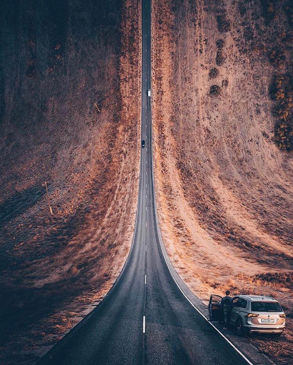 "No road is too long" by Borsch