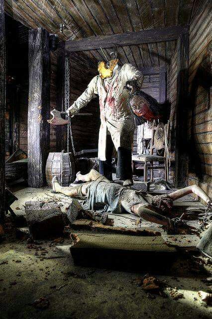 Parco a tema abbandonato