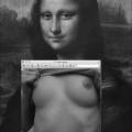Gioconda che mostra le tette