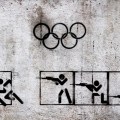 “Syrian Olympic, 2013” by Syrian artist Tammam Azzam