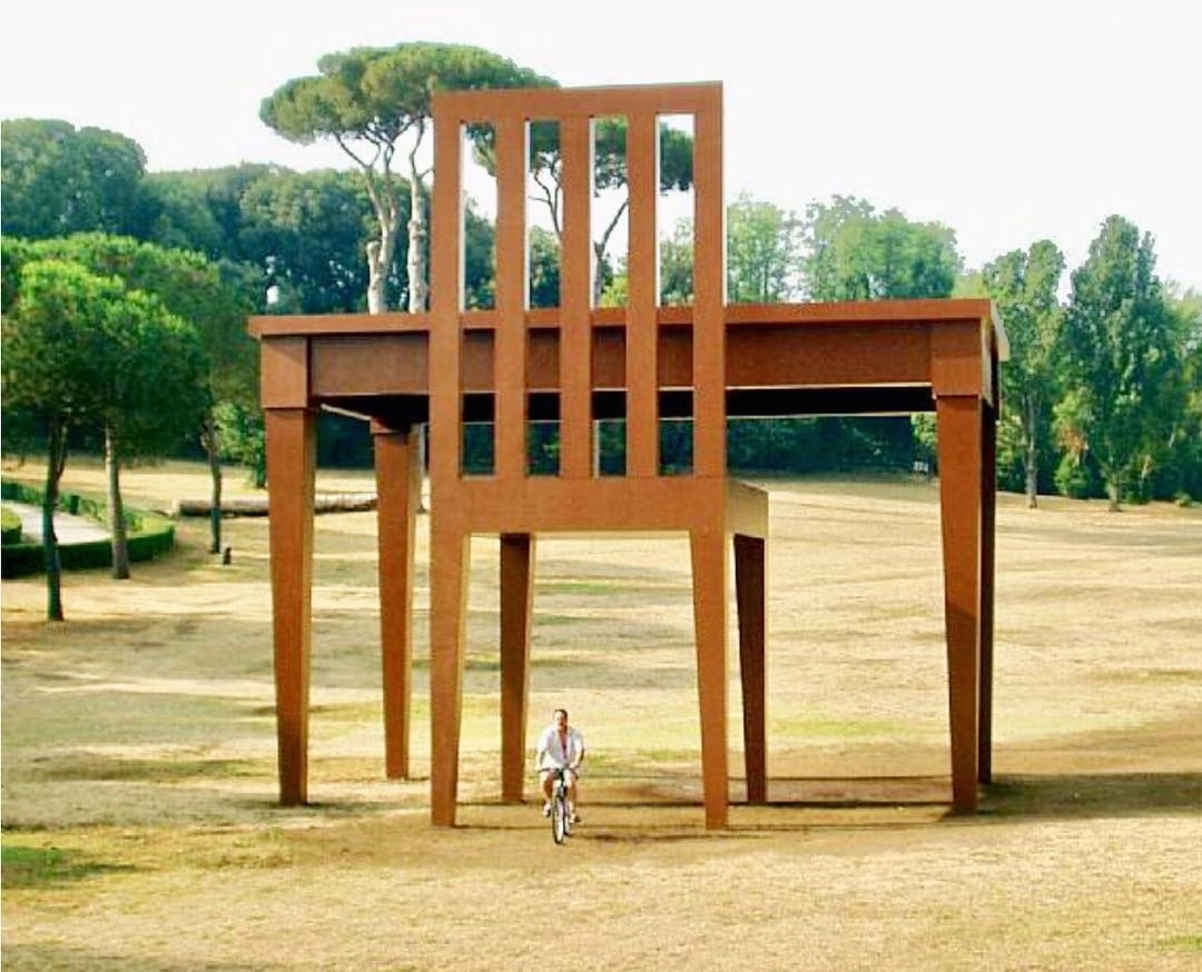 "The Writer" by Giancarlo Neri, 2005