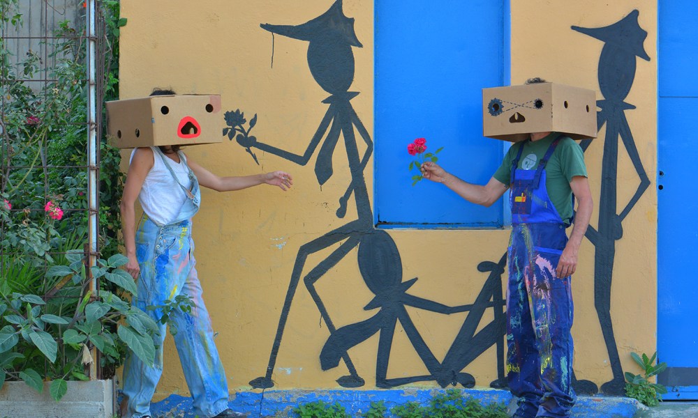 L'insolito mondo di Mr M & Mrs B - La street art di Fema