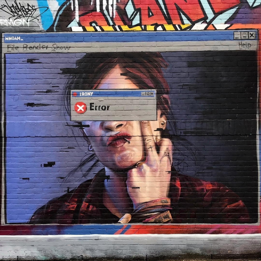 Irony @London, UK