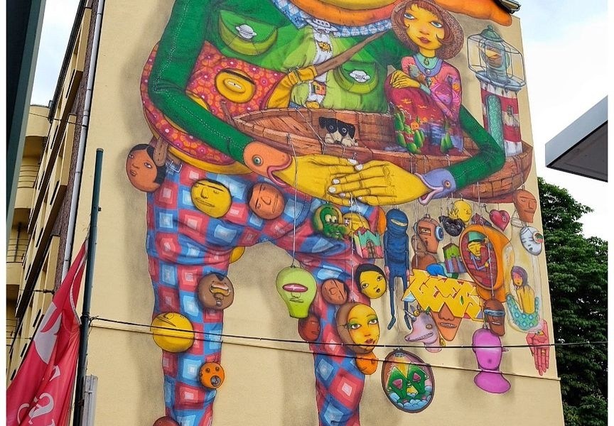 Os Gêmeos @ Düsseldorf, Germany