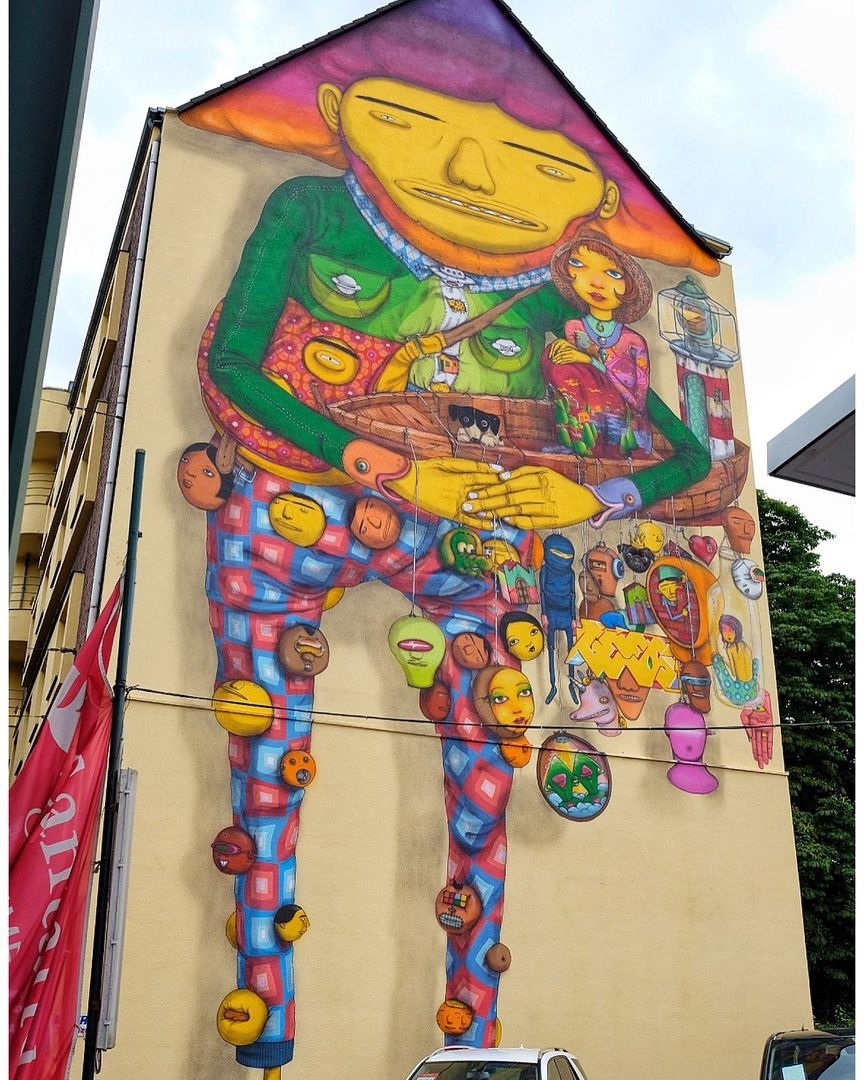 Os Gêmeos @ Düsseldorf, Germany