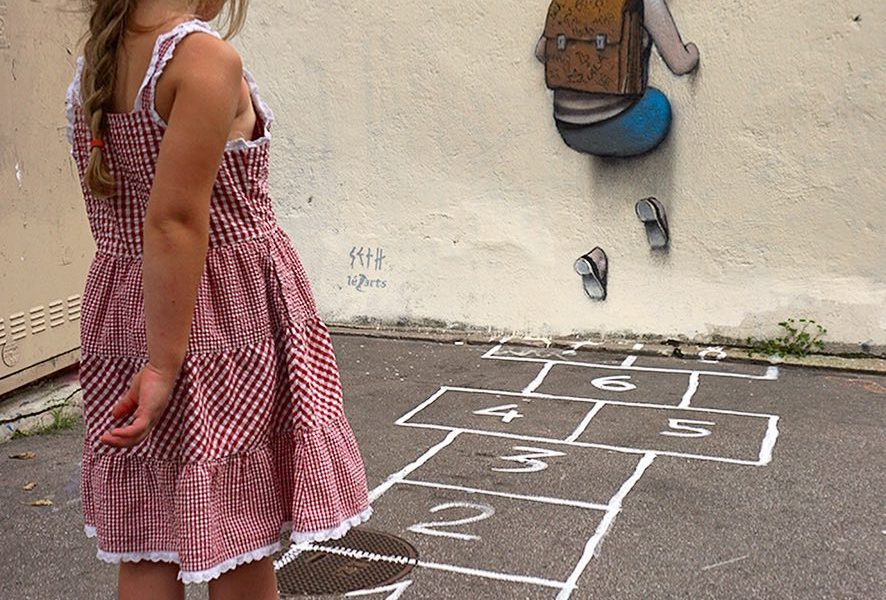 Seth Globepainter - Viviane hesitate, La Butte aux cailles, Paris