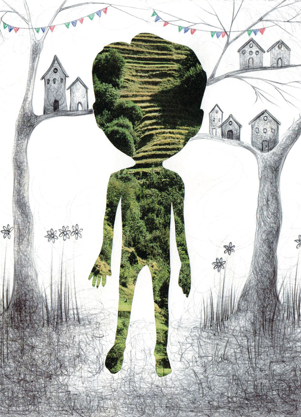 16- Io sono il bosco- Laura Saddi, Disegna per un disegno, Sant'Arte 2018