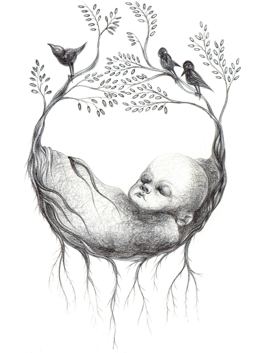 6- Nascita- Laura Saddi, Disegna per un disegno, Sant'Arte 2018