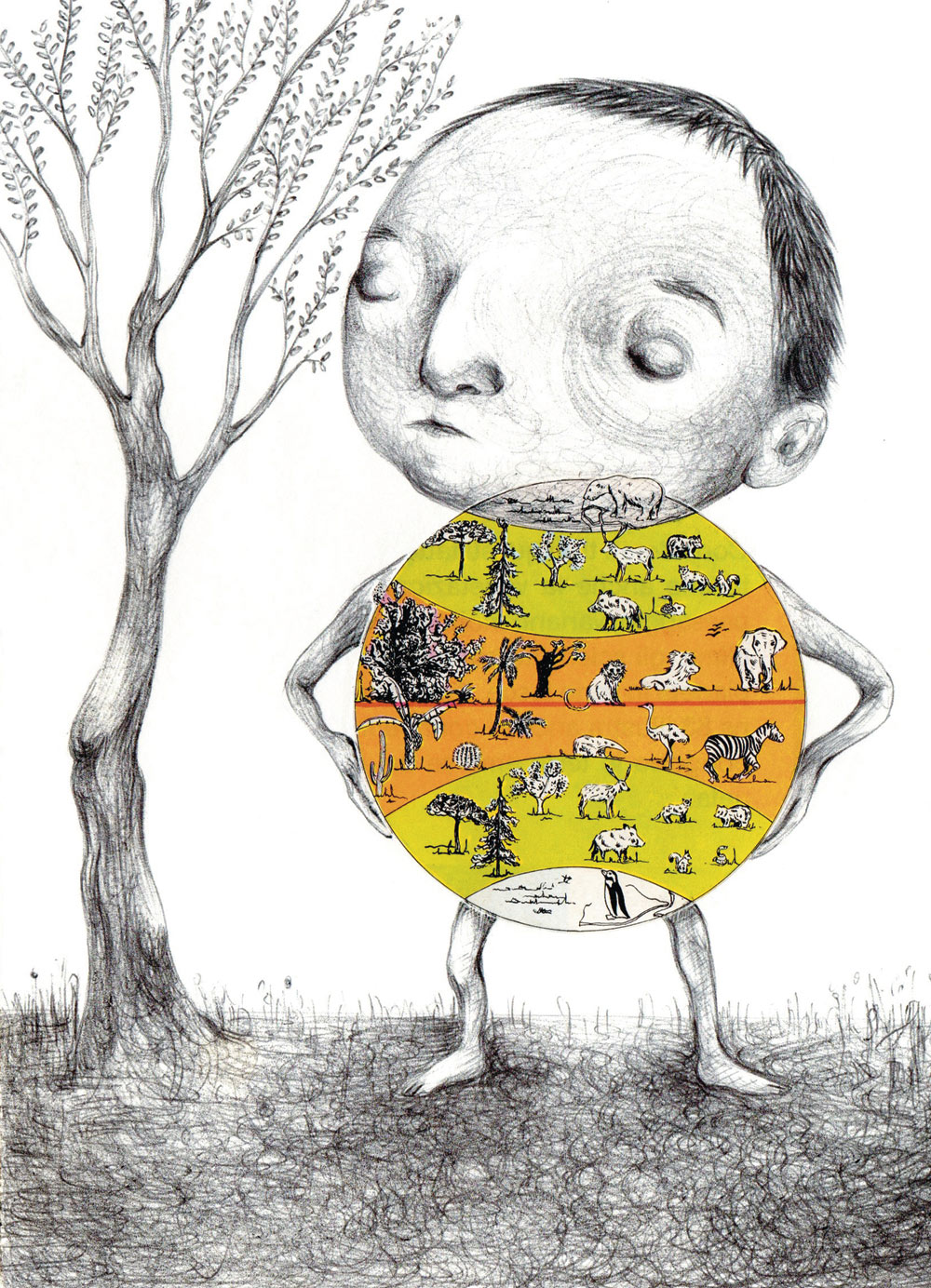 79- Difendere il pianeta. la battaglia della terra.- Laura Saddi, Disegna per un disegno, Sant'Arte 2018