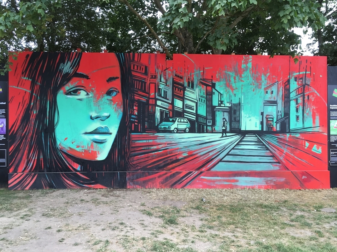Alice Pasquini @Roskilde, Denmark