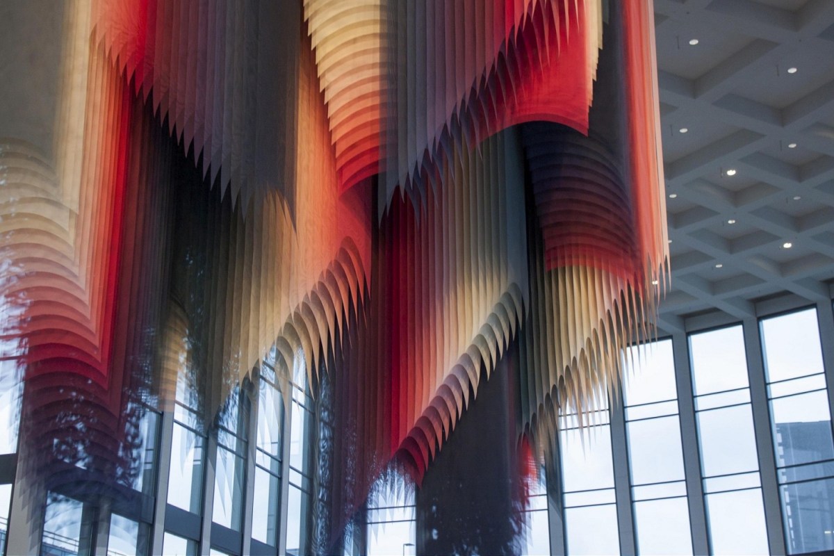 “Flickering Lights” (2018), created for Panorama Fashion Week in Berlin