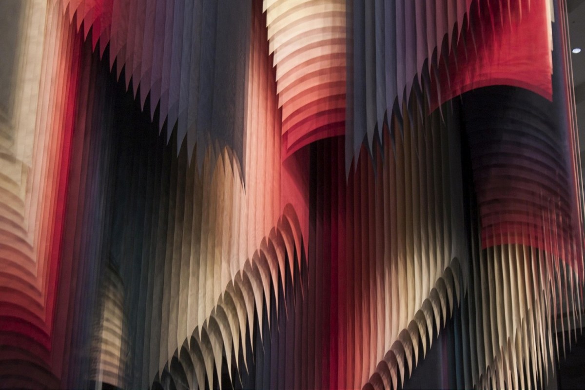 “Flickering Lights” (2018), created for Panorama Fashion Week in Berlin