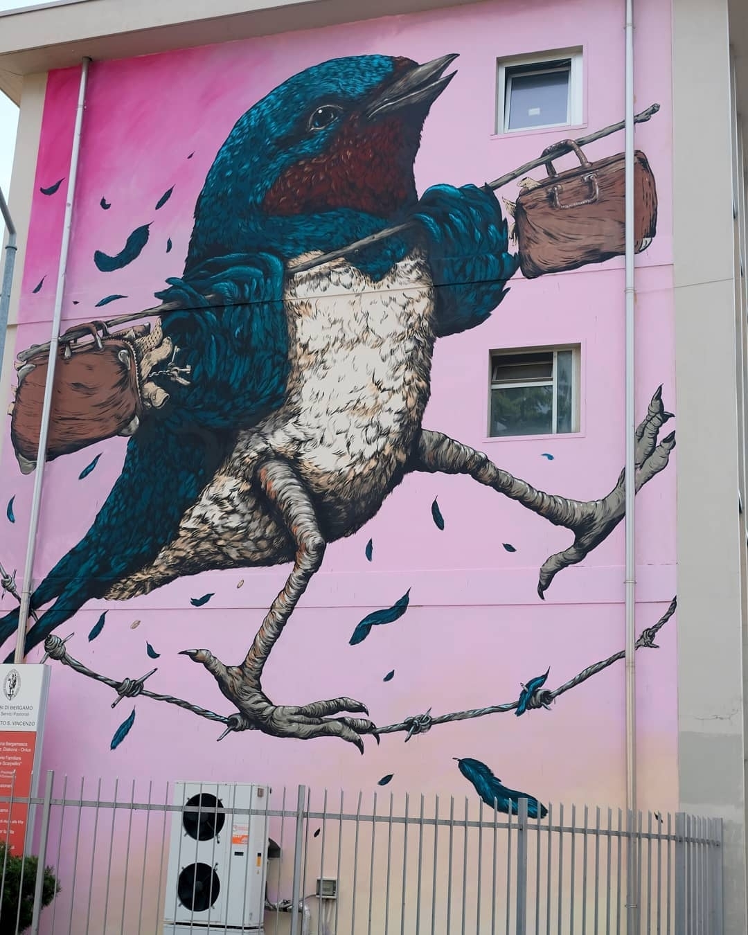 Ericailcane @ Bergamo, Italy Ericailcane @ Bergamo, Italy