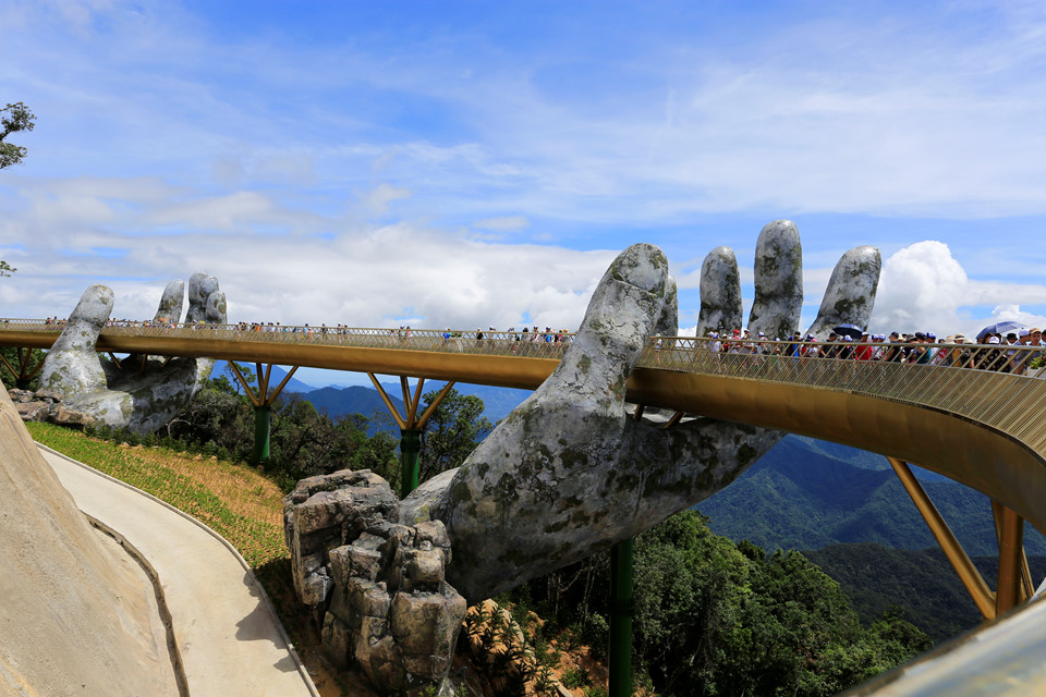 Golden Bridge in Da Nang - Vietnam
