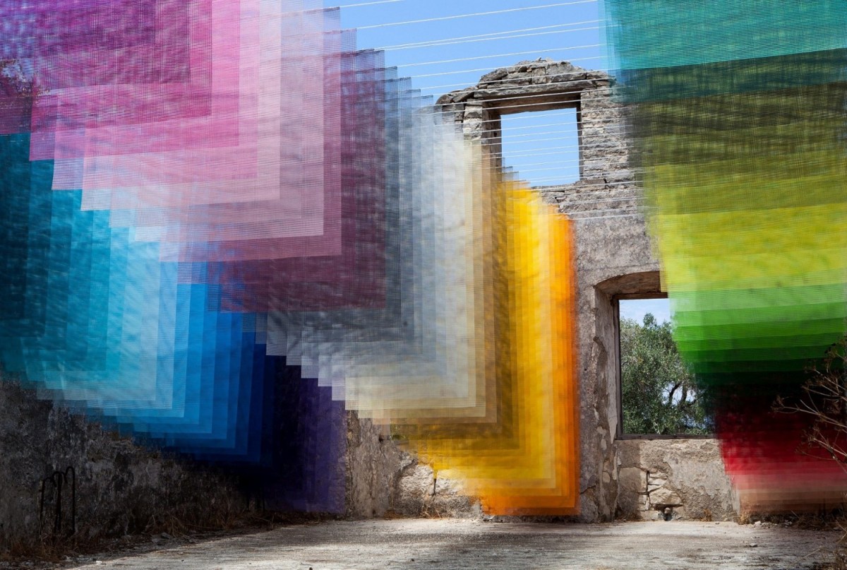 Installation in Old Stone House, Kagkatika for Paxos Contemporary Art Project (2018)
