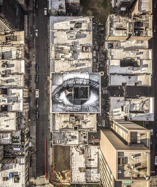 JR @ New York City, USA