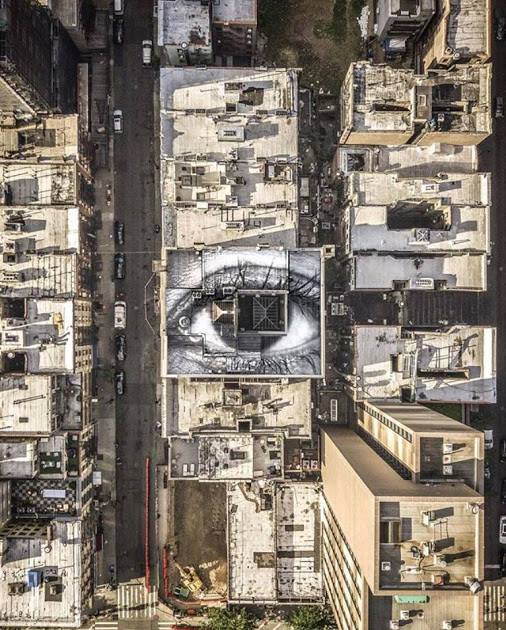 JR @ New York City, USA JR @ New York City, USA