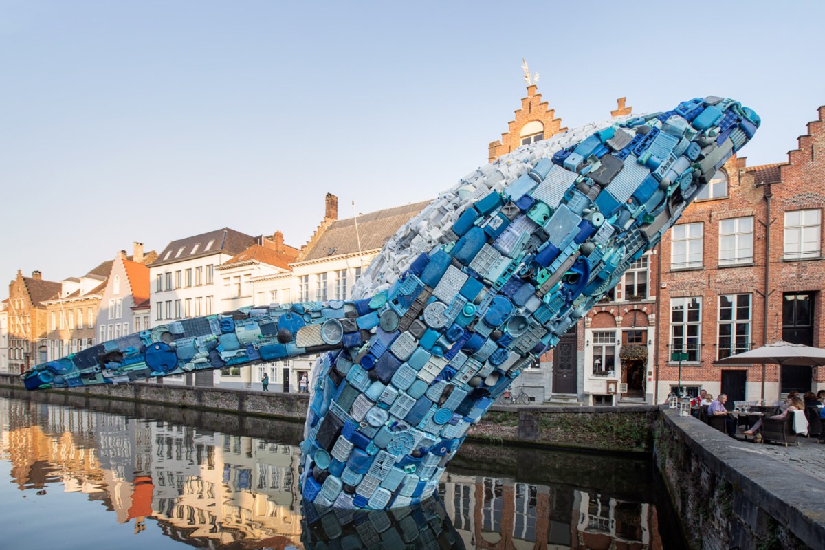 Triënnale 2018; STUDIOKCA - 'Skyscraper (the Bruges Whale)'