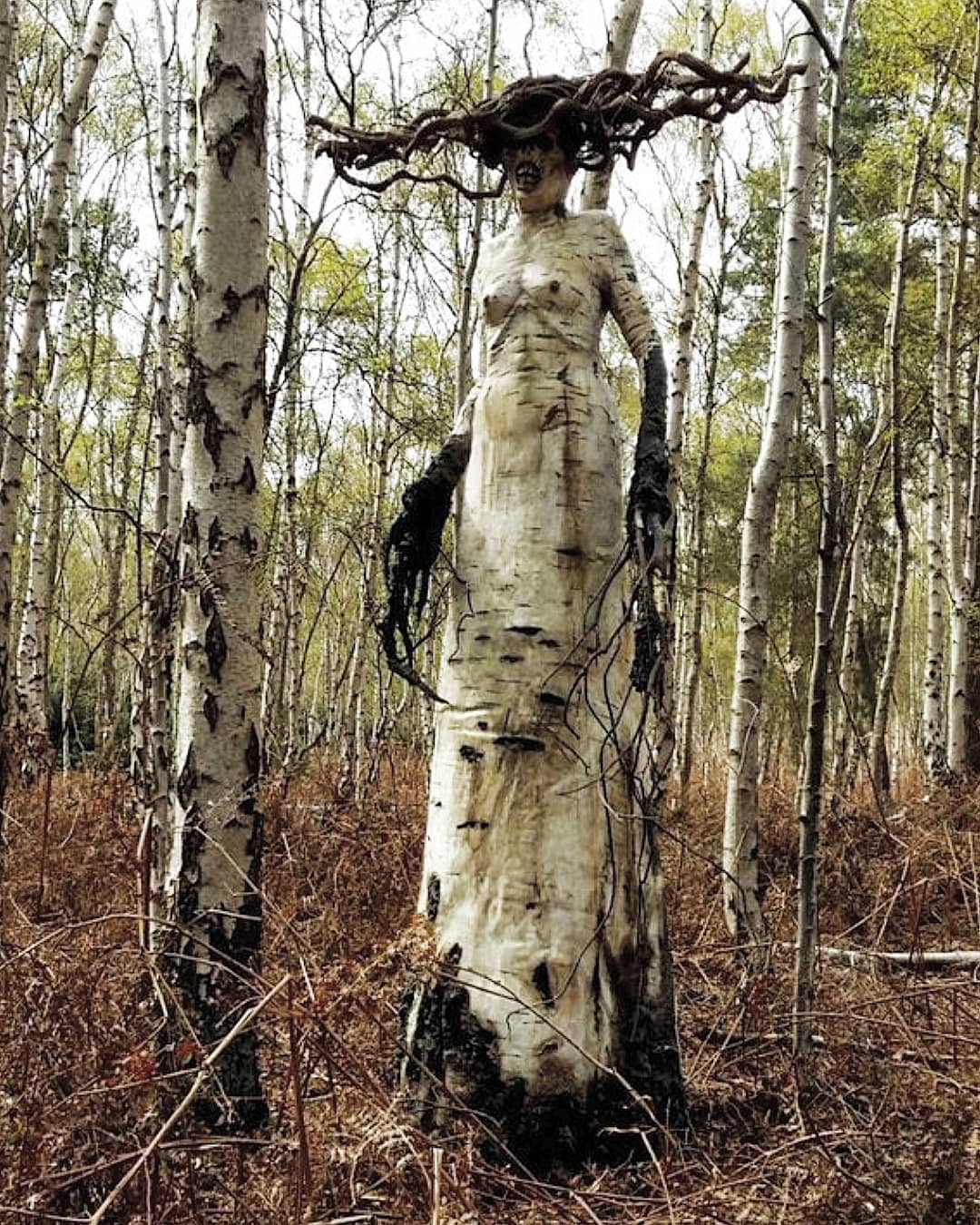 "The Birch: the white lady in the woods" from Crypt TV (2016, Short Film)