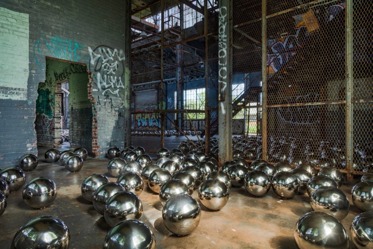 Narcissus Garden by Yayoi Kusama @ New York