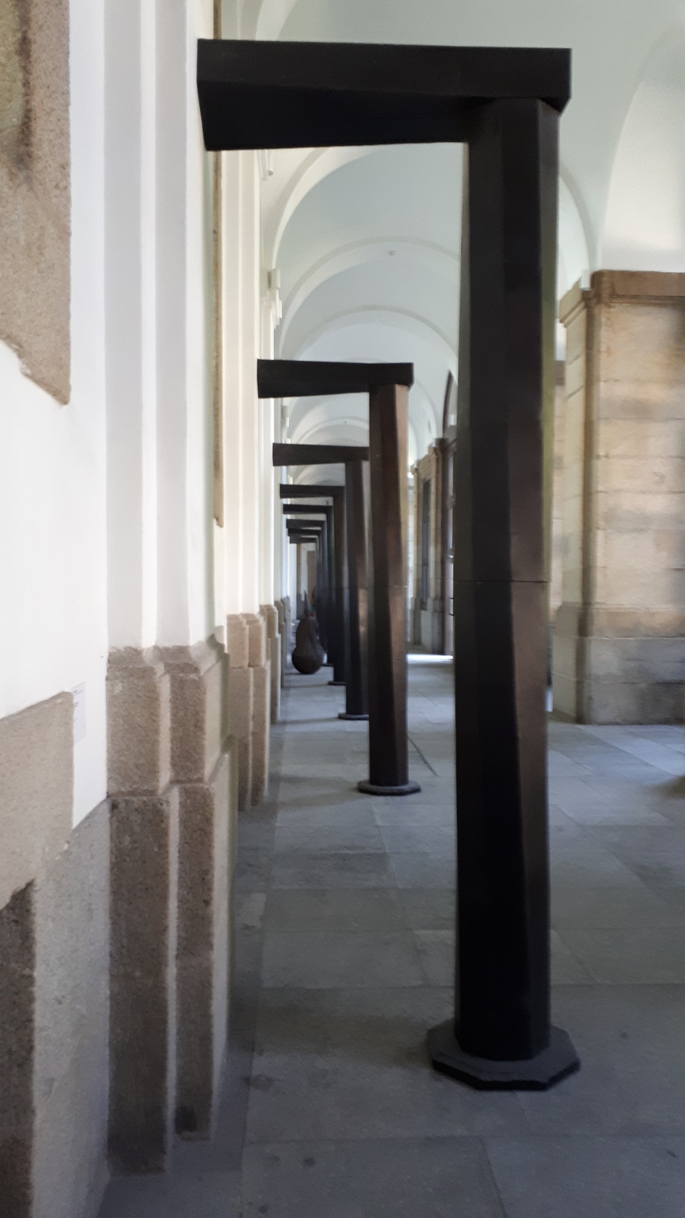 Museo Reina Sofia: "Equal-Parallel: Guernica - Bengasi" (1986) by Richard Serra